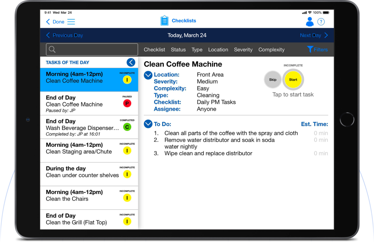 BOHA! Checklist | TransAct Technologies