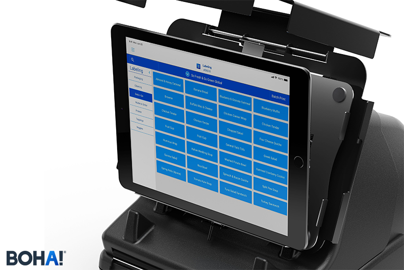 SIT. STAY. GOOD IPAD: SECURE YOUR TABLET WITH THE NEW BOHA! WORKSTATION WITH TABLET MOUNT.