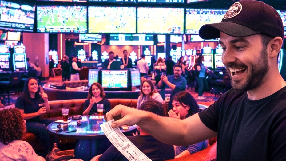 Epic TR80 Sports Betting customer with ticket 