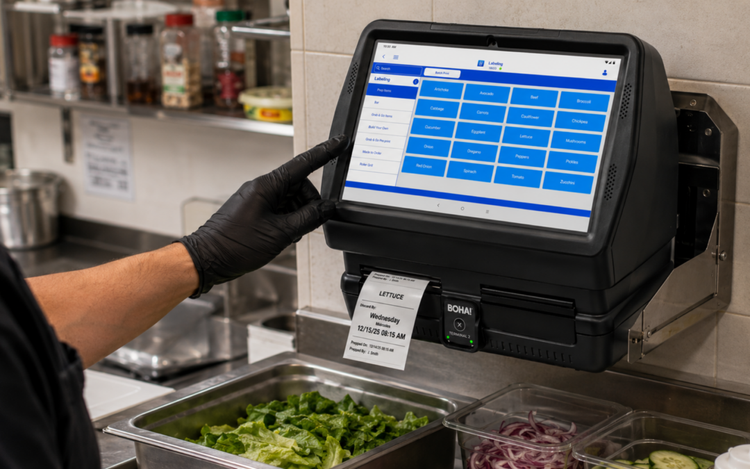 BOHA! T2: The Fixed Labeling Workhorse for High-Volume Back-of-House Operations